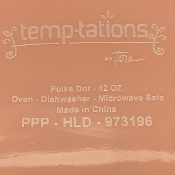 Temptations by Tara Pink Polka Dot Mini Loaf Pan with Plastic Lid - Picture 9 of 9